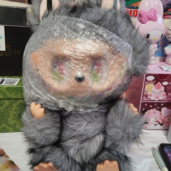Gray Plush Pet Toy - Picture 2 of 2